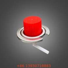 One Inch Portable Camping Stove Valve With Red Cover For Cooking