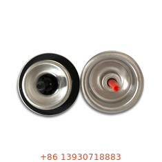 Válvula de encendedor recargable de hojalata de 25,4 mm con componente de adaptador