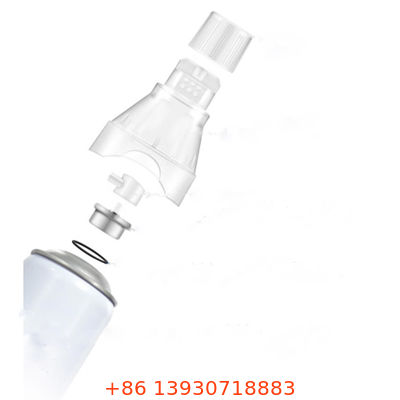 Sistema completo de pulverización de oxígeno en aerosol | Juego de mascarilla, tapa y actuador para terapia facial, de la piel y bienestar