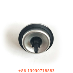 Válvula de reabastecimiento de gas universal de butano más ligero con tallo de plástico / metal y copa de montaje de hoyuelos hacia abajo