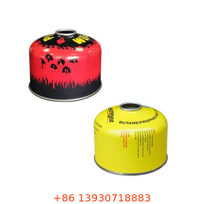 Botella de gas butano de tamaño viaje para furgonetas camper, con diseño que ahorra espacio y fácil almacenamiento