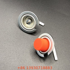 Gasket interno de la válvula de gas de acampada Buna Material PP para aparatos de cocina al aire libre