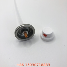 Envases de pintura de pulverización de pintura de pulverización de válvula de laca de hojalata de laca clara con PP laminado 25.4 mm