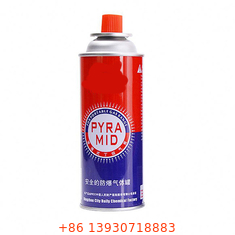 Contenedor de gas de butano de pared recta con material de hojalata duradero
