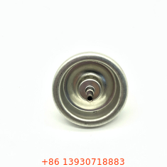 Válvula de encendedor de gas ergonómico invertido de acero inoxidable de resorte de butano rojo rellenable