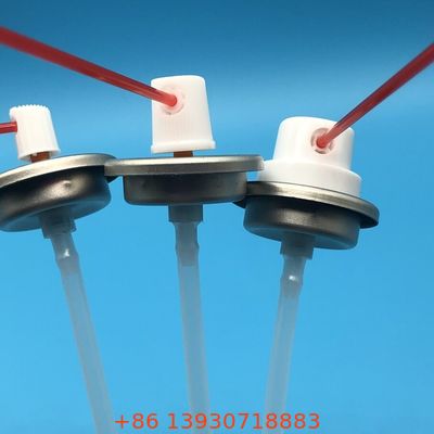 Válvula en aerosol limpiador de carburador para aplicaciones de pulverización industriales y automotrices