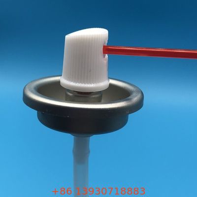 Valva aerosolar duradera para productos de limpieza de carburadores y desengrasantes de motores