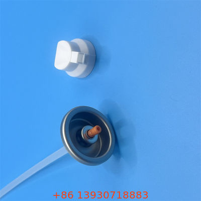 Válvula de espuma de afeitar de precisión para una salida de mousse suave y consistente