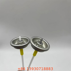 Válvula de aerosoles de niebla de aluminio con muestra gratuita Color plateado Compatibilidad universal