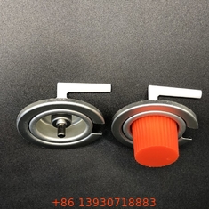 Válvula de gas de butano para cocinar/cocinar/barbecue con hilo de entrada CGA 600 y tallo especial