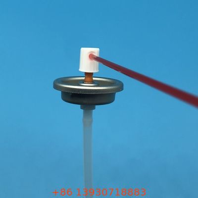 Válvula de pulverización polivalente a prueba de fugas para aceites de penetración de aerosoles de pulverización Wd40