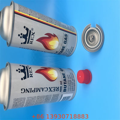 Válvula de cocina de butano con cubierta de seguridad roja para cocinas portátiles de camping