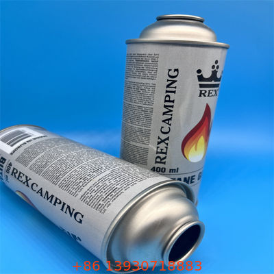 Lata de gas para cartucho, lata de gas butano, combustible para acampar y cocinar, almacenamiento y aplicaciones portátiles para exteriores