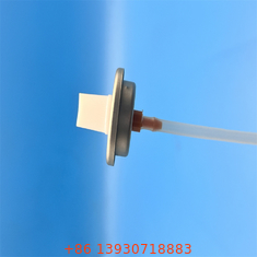 Válvula de pintura de pulverización metálica con resorte de acero inoxidable para orificio único o doble