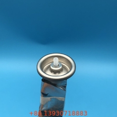 Bolsa de válvula de cilindro de plata personalizada aerosoles con tecnología a prueba de fugas