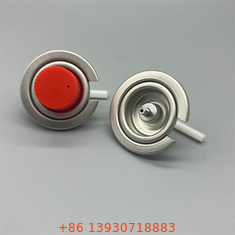 Compacta válvula de gas de cocina para uso doméstico. Regulador de gas de acero inoxidable de 1/4 de pulgada.