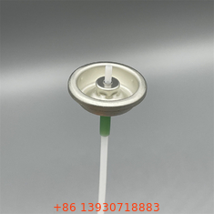 Válvula medida de un pulgador de plástico para aplicaciones de laboratorio