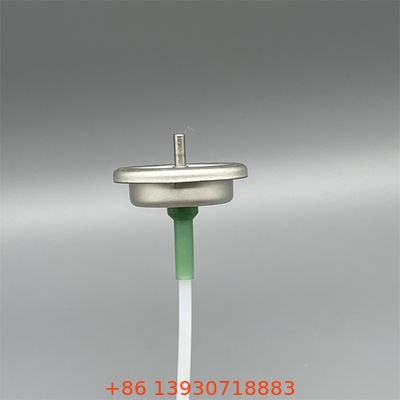 Válvula de aerosol con medidor macho de una pulgada Dispensación medida precisa para farmacia, cosméticos, industrial