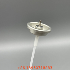 Válvula de medición de aerosoles de metal superior de 1 pulgada para aerosoles farmacéuticos