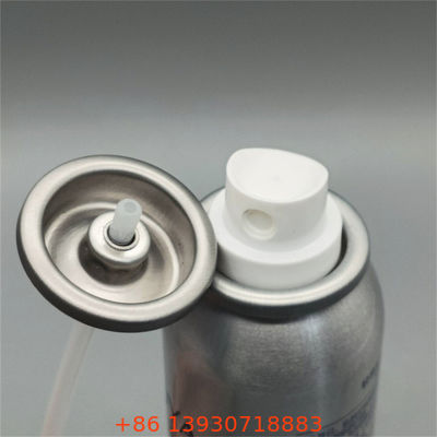 Válvula de aerosoles para protector solar para uso en aerosoles cosméticos Solución de embalaje para el cuidado de la piel con actuador Dispensador continuo de niebla para protección UV