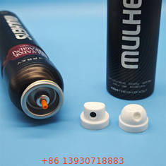 Válvula de aerosol de alto rendimiento para desodorante en spray corporal para marcas de cuidado personal con dosis medida de precisión y actuador de pulverización de 360 grados