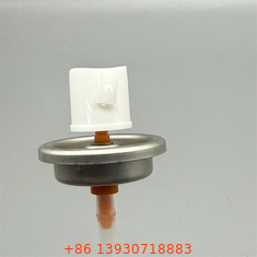 Válvula de pulverización de pintura macho compacta por gravedad para kits portátiles de retoque con control de fluido de adaptación de viscosidad y cierre antigoteo