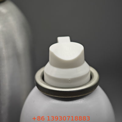 Válvula de aerosoles de precisión para cuero estable en espuma y cremas para afeitar de hombres y mujeres