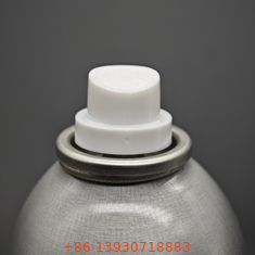 Válvula de aerosol de una pulgada para crema de afeitar, aplicación fácil, espuma de afeitar