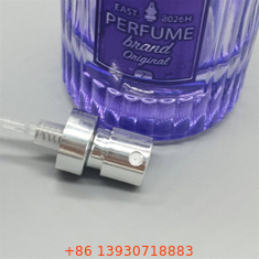 Bombilla de perfume para marcas de fragancias de lujo con niebla fina y acabado metálico elegante