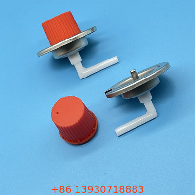 Válvula de estufa de butano de una pulgada con cubierta para estufas portátiles de un solo quemador