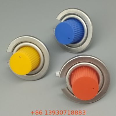 1 pulgada de butano válvula de estufa de gas con tapa para estufas portátiles de campamento
