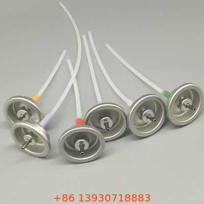 Válvula dosificadora de aerosol con sistema de dispensación personalizable para precisión de dosis