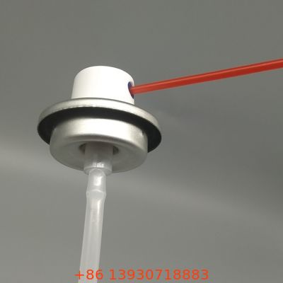 Válvula de lubricante WD-40 de precisión para mantenimiento industrial y maquinaria con control de pulverización consistente con pajita adjunta