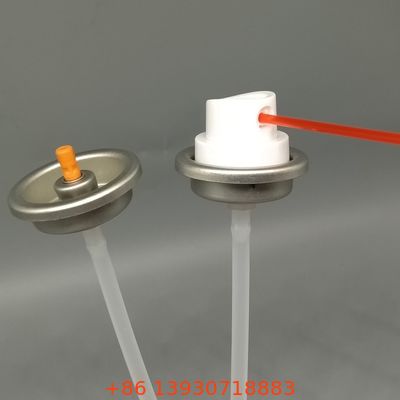 Válvula de aerosol tipo WD40 para aerosoles a base de disolventes y aceite