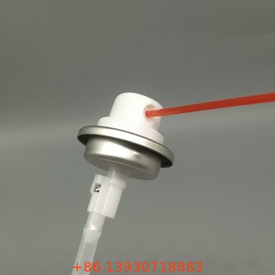 Válvula dispensadora de 360 grados robusta y resistente a químicos para lubricantes industriales y productos químicos de limpieza con sellado duradero