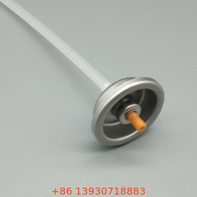 Válvula pulverizadora de aerosol WD-40 con diseño de sello engarzado a prueba de fugas para aceite penetrante