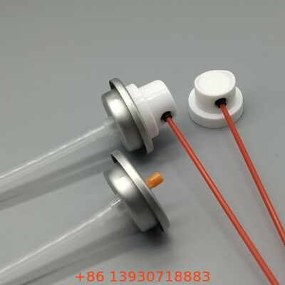 Válvula limpiadora de carburador en aerosol compatible con actuadores de tubo de extensión