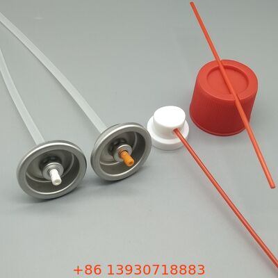 Válvula de aerosol WD40 duradera para productos de prevención de óxido y anticorrosión