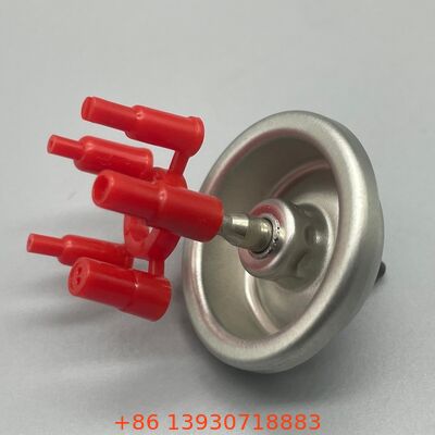 Válvula de gas butano compacta para encendedores recargables con flujo suave y estable