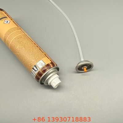 Válvula de pulverización de aerosoles de champú seco con boquilla de niebla ultrafina para un rendimiento libre de residuos y un funcionamiento de 360 grados