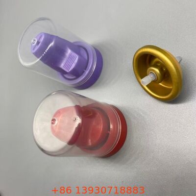 Sistema de distribución invertido válvula de mousse para cabello de aerosoles con aluminio resistente a la corrosión y funcionalidad de 360 grados