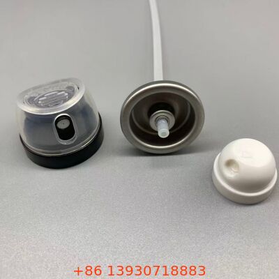 Válvula de pulverización de cuerpo de desodorante a prueba de fugas y resistente a obstrucciones con tecnología de distribución de 360 ° y ajuste universal para latas de aluminio estándar