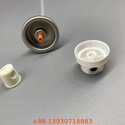 Válvula de pegamento aerosolar para cabello con boquilla antiobstrucción de niebla de precisión y construcción resistente a los productos químicos para el cuidado profesional del cabello