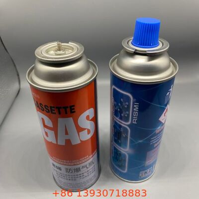 Valva de gas de butano de hojalata de 1 pulgada con diseño resistente a fugas para estufas portátiles y disolventes industriales