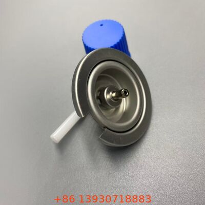 Alta durabilidad 1 pulgada válvula de estufa de cocina al aire libre con tapa de protección roja