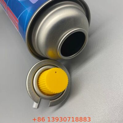 Válvula de aerosol de butano a prueba de fugas de una pulgada con control de flujo constante para equipos de cocina portátiles