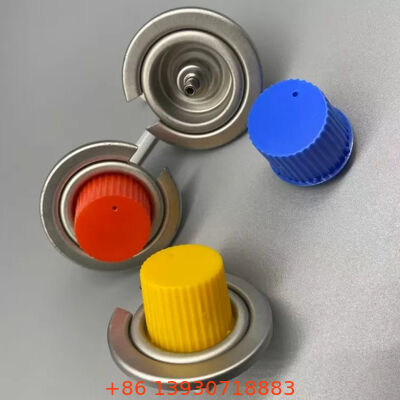 Válvula de gas butano de hojalata de 1 pulgada a prueba de fugas de precisión para estufas portátiles y sopletes