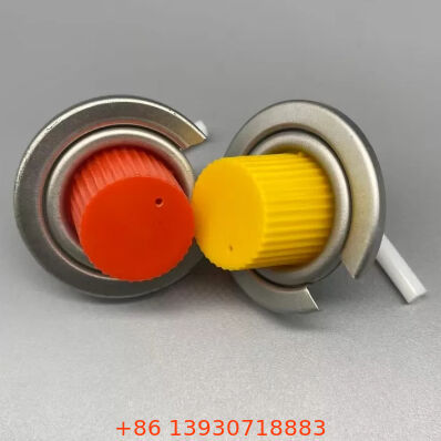 Válvula de estufa exterior de alto rendimiento de 1 pulgada con cubierta protectora roja