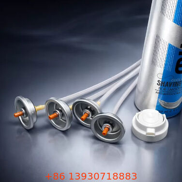 Válvula de espuma resistente a fugas para sistemas de crema de afeitar