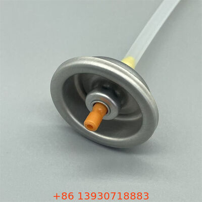 Válvula para Insecticida Aerosol a Base de Agua con Control de Flujo Ajustable, Sello Antifugas y Construcción Duradera para Formulaciones Botánicas